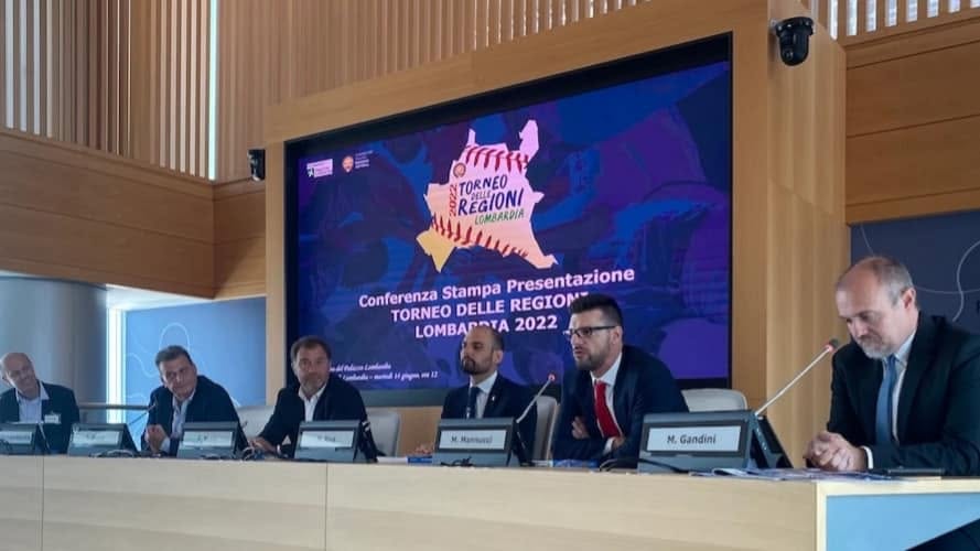 Marco Mannucci at a regional institutional event