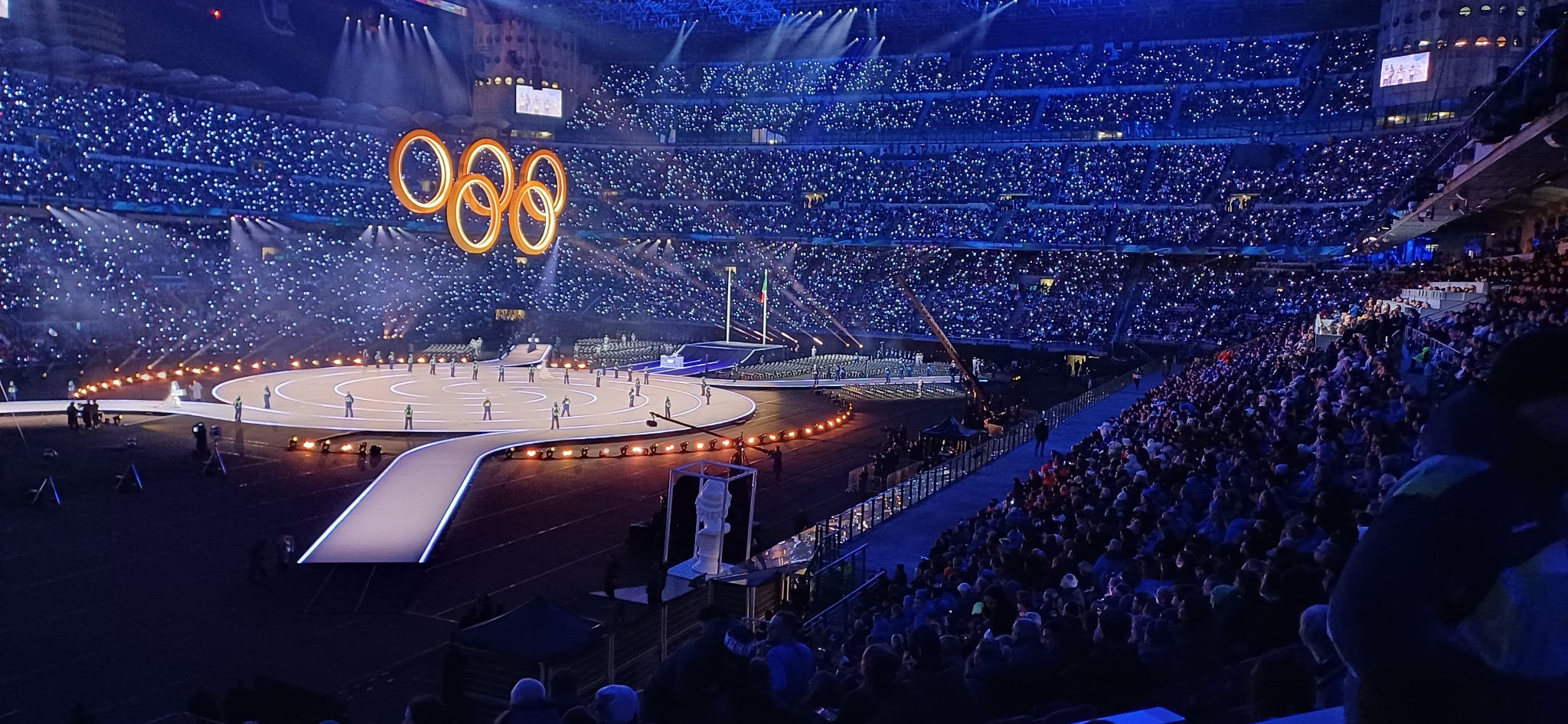 Olympic Opening Ceremony at San Siro